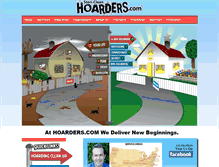 Tablet Screenshot of hoarders.com